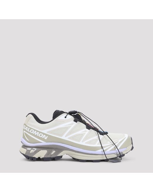 Salomon Black Xt-6 Gtx Sneakers Synthetic Textile