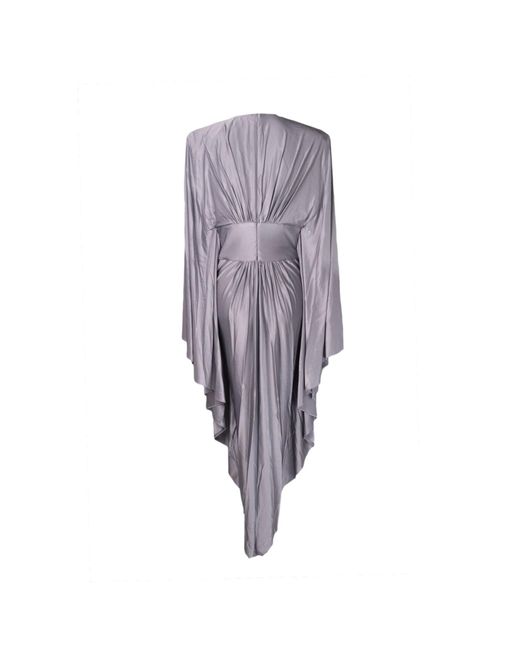 Alexandre Vauthier Purple Dress