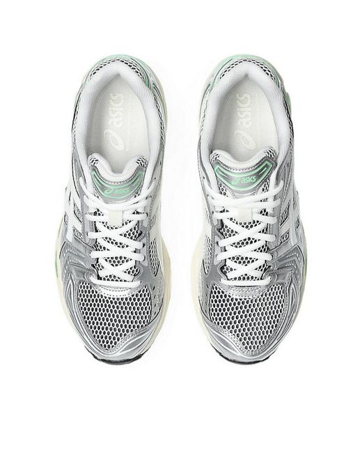 Asics White Gel-Kayano 14 Sneakers Shoes