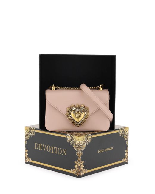 Dolce & Gabbana Pink Devotion Shoulder Bag