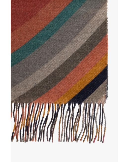 Paul Smith Multicolor Wool Scarf