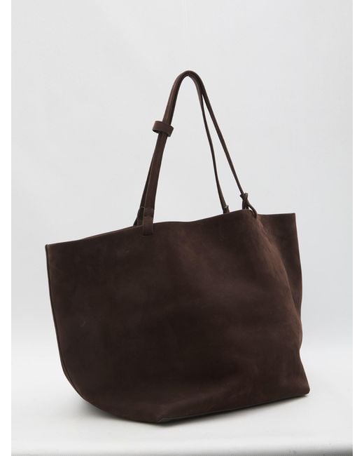 The Row Brown Xl Park Tote Bag