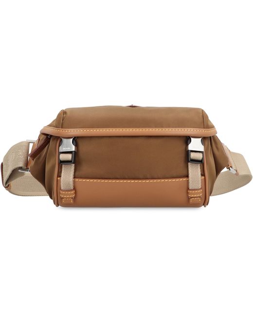 Prada Brown Messenger Handbag for men