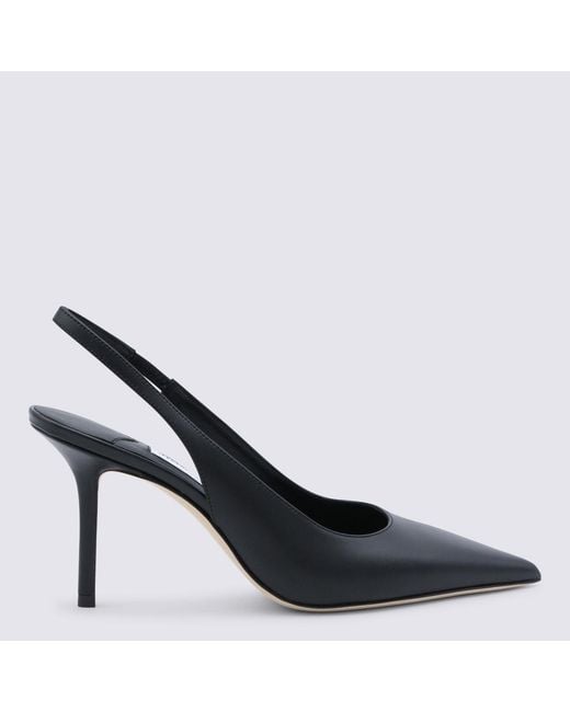 Jimmy Choo Black With Heel _Cover Le Sole
