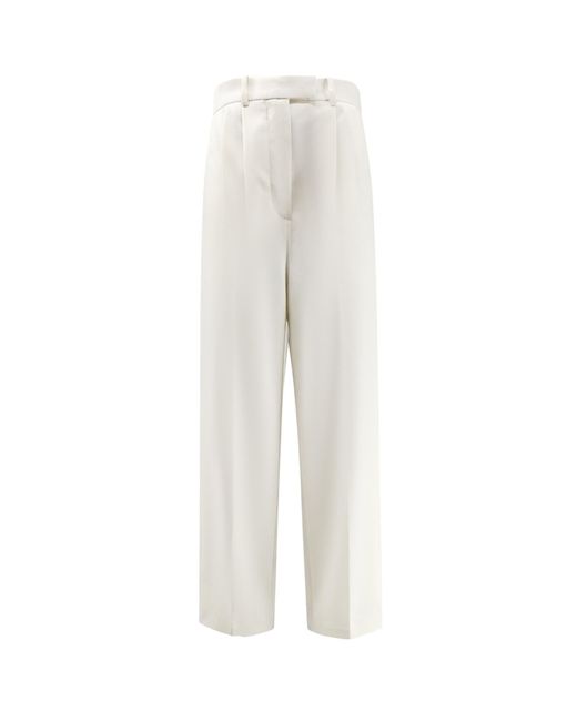 Givenchy White Rtw Lana Mohair