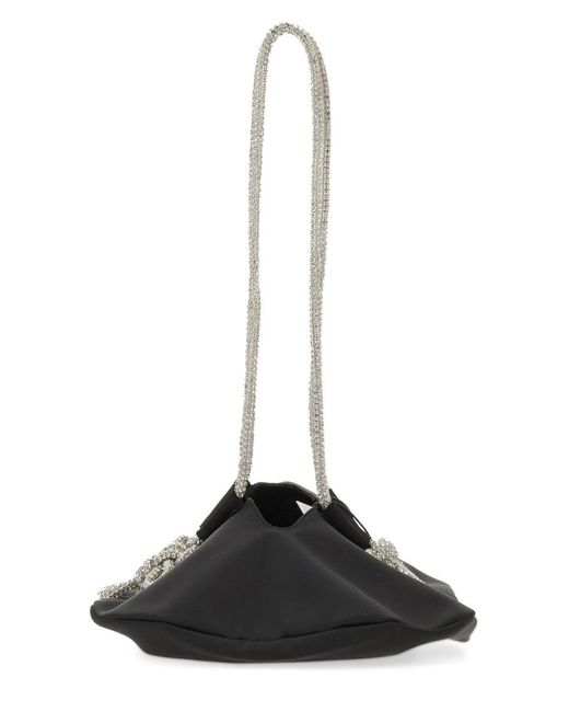 Kara Black Ufo Shoulder Bag