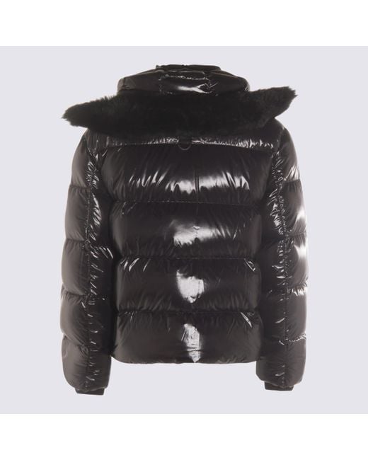 Moose Knuckles Black Down Jacket for men