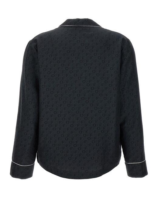 Off-White c/o Virgil Abloh Black Off Shirts