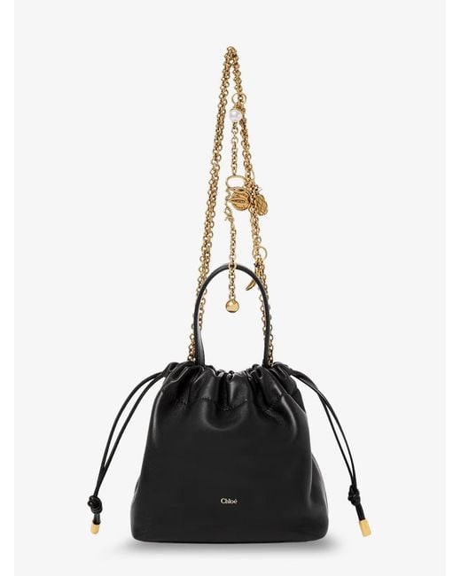 Chloé Black Chloã Small "Icons" Handbag