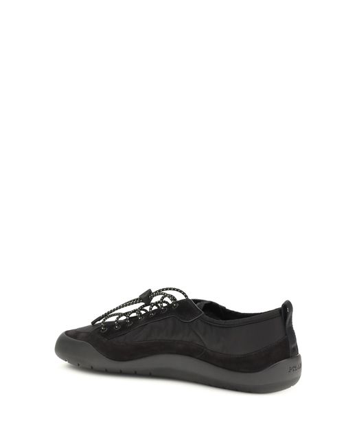 Prada Black Sneakers, Leather And Fabric Upper: Recycled Polyamide Trainers for men