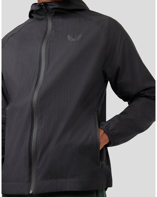 Castore Black Core Flyweight Jacket Clothing Coats for men