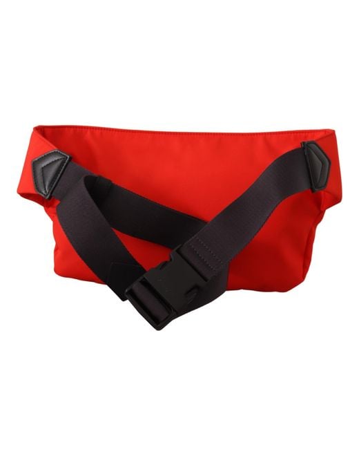 Givenchy Red Elegant Large Bum Belt Bag for men