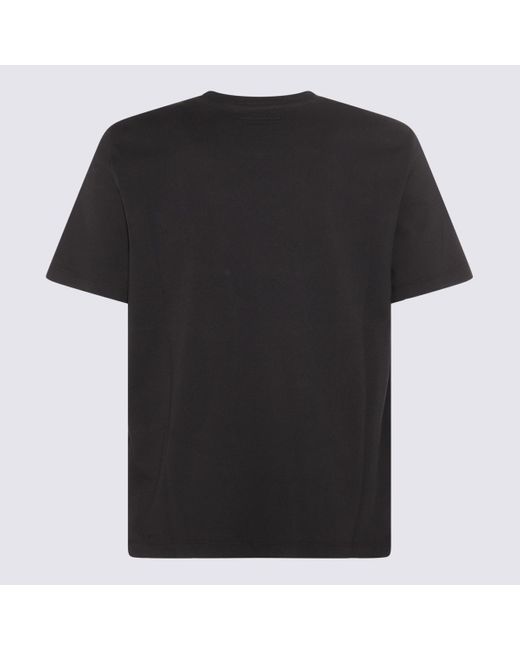 Jacob Cohen Black Cotton T-Shirt for men
