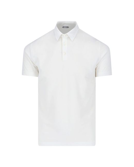 Zanone White T-Shirt for men