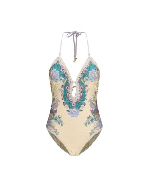Zimmermann Blue Beige Polyamide One