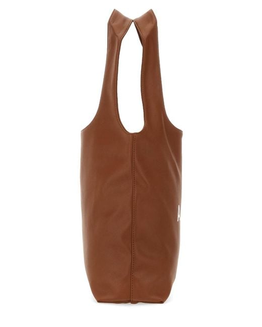 A.P.C. Brown Tote Bag Ninon Handbags