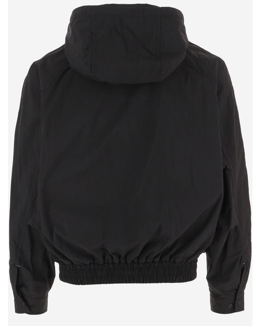 And Wander Black Nylon Jacket for men