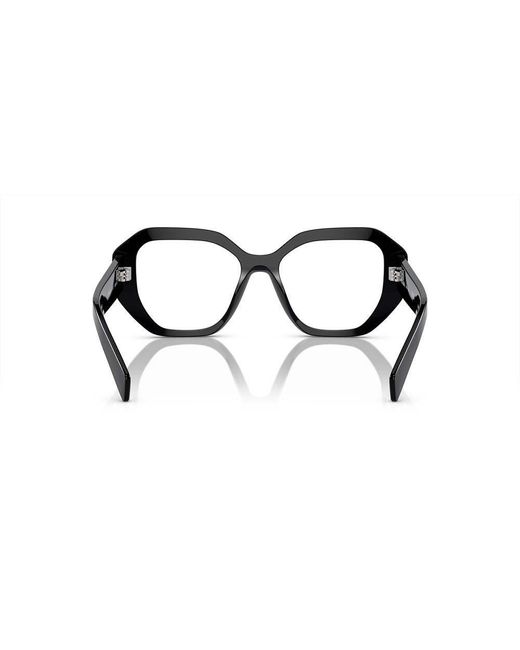 Prada Black Irregular-frame Glasses