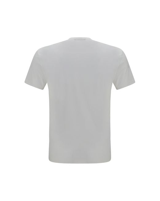 Gucci Gray Soft Rayon Jersey T-Shirt Modal; Elastane T-Shirts for men