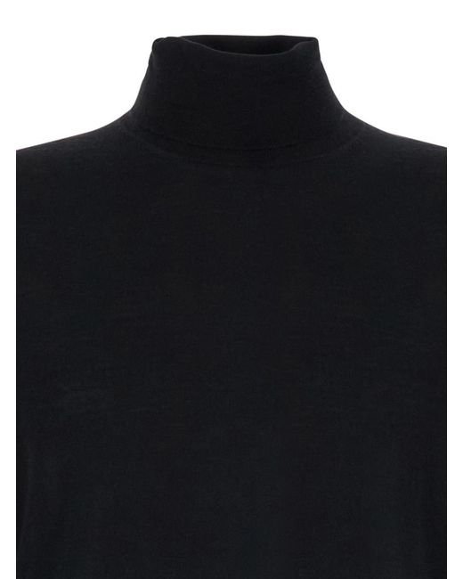 Le Plain Blue Turtleneck Sweater for men