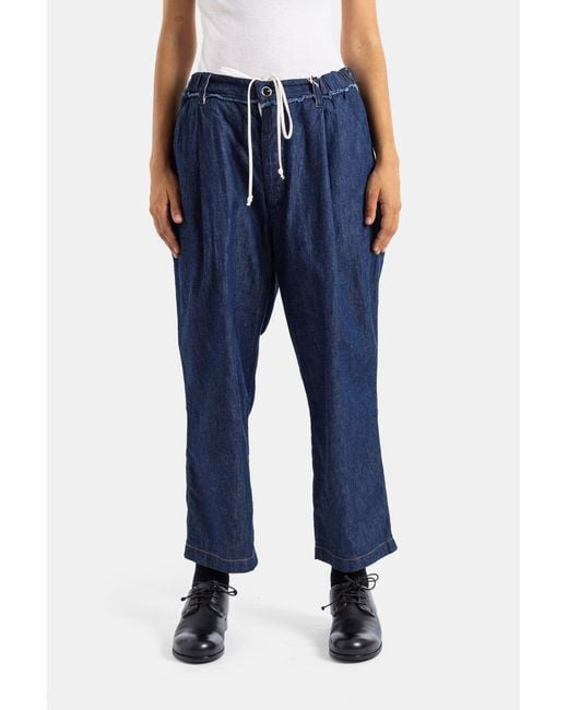 COTTLE Blue Jean Gurkha Denim 8Oz Foncé
