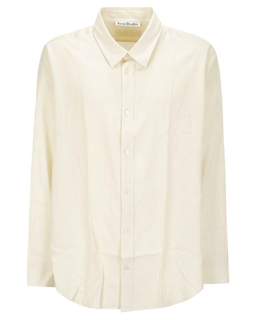 Acne White Shirt for men