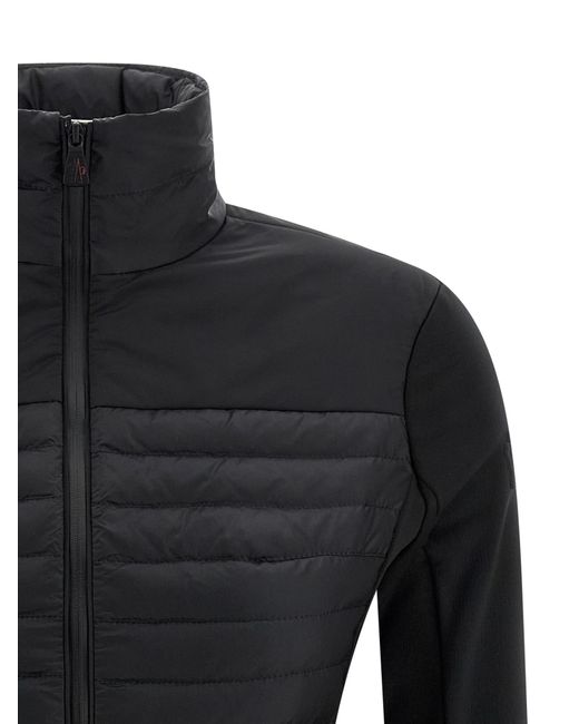 Moncler Black Polartec Cardigan