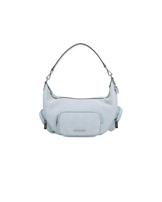 Michael Kors Blue Shoulder Bag Leather Shoulder-Bags