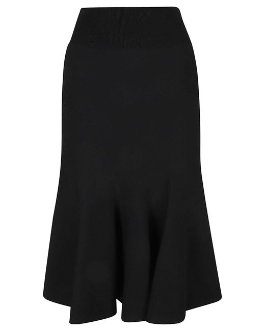 Stella McCartney Black Compact Knit Skirt