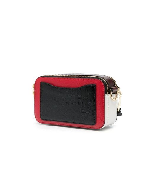 Marc Jacobs Red Crossbody Bag Calf Leather Crossbody-Bags