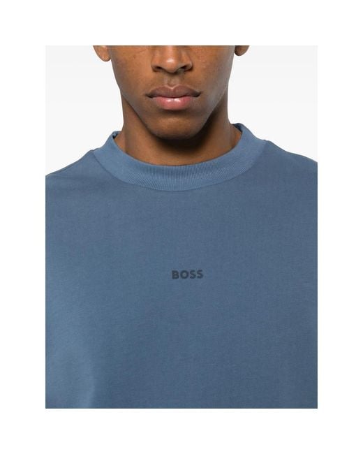Boss Blue Sweatshirt for men
