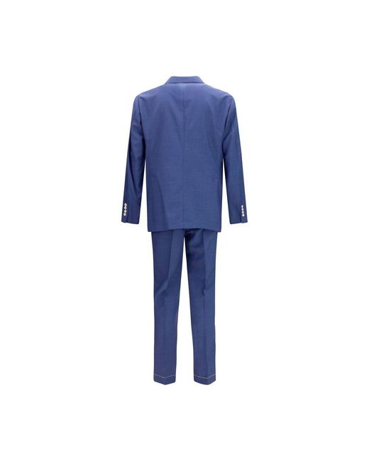 Brunello Cucinelli Blue Wool Oves Aries Two for men