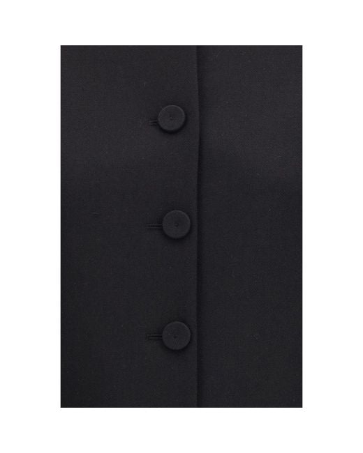 Chloé Black Wool Oves Aries Jacket Clothing