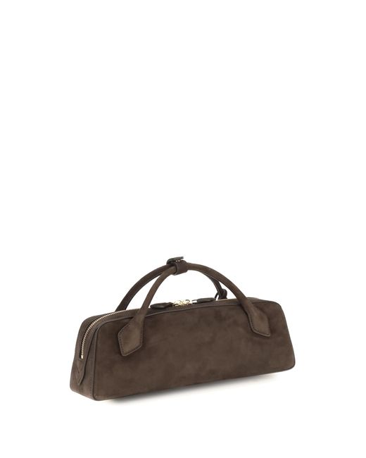 Alaïa Brown Clutch Le Teckel Calf Leather Shoulder Bags