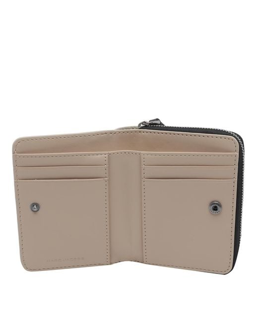 Marc Jacobs Metallic Wallets Calf Leather