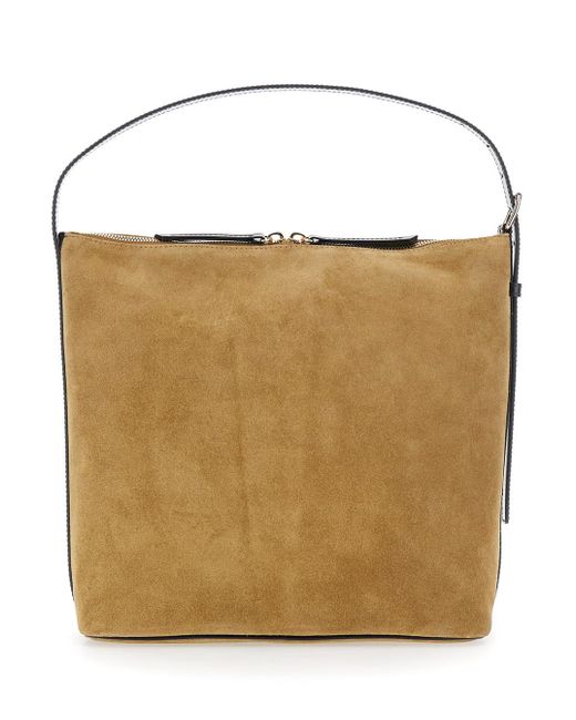 A.P.C. Natural Vera Zipped Shoulder Bag