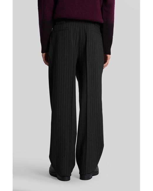 Paura Black Noge Pants for men