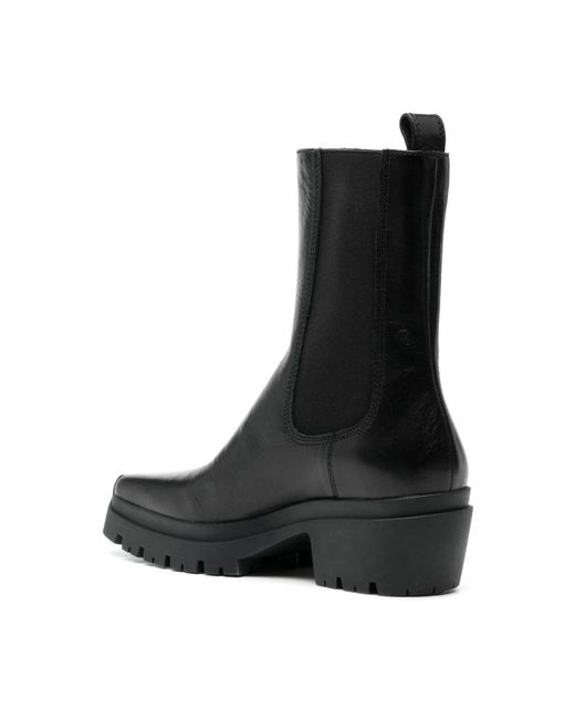 Alexander Wang Black Terrain 45 Moto Boots