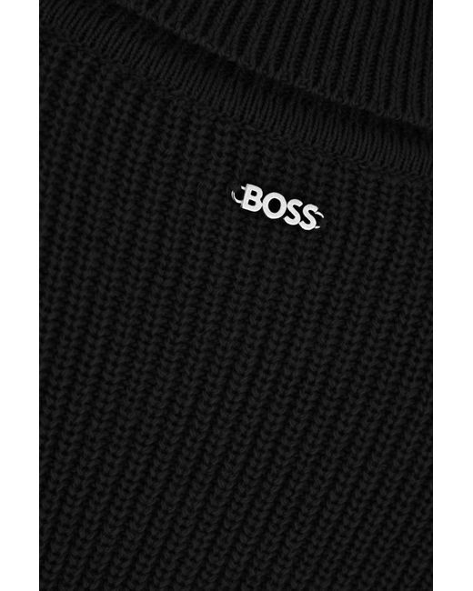 Boss Black Nylon Blend Cape