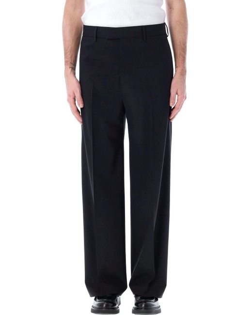 MSGM Blue Tailored Trousers for men
