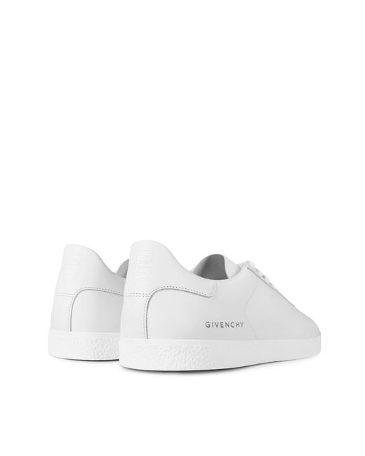 Givenchy White Town Logo Sneakers
