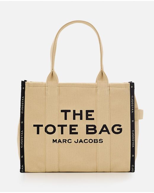 Marc Jacobs Natural The Large Canvas Jacquard Tote