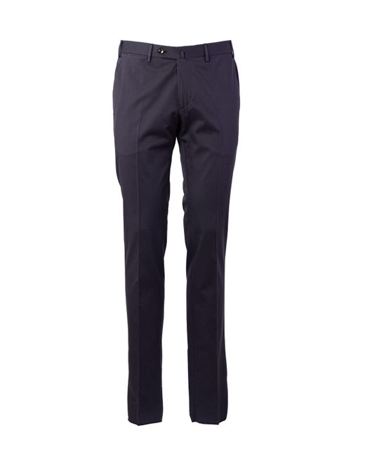 PT01 Blue Stretch Trousers for men