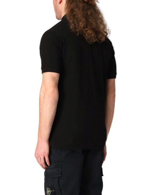 Lacoste Black Original L.12.12 Piqué Short-Sleeved Polo Shirt for men