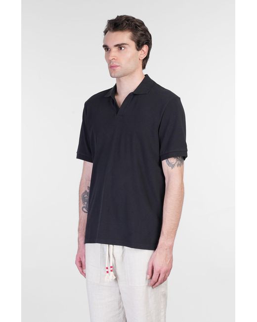 Mc2 Saint Barth Blue Charles Polo for men