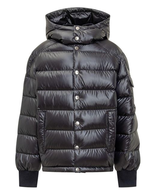 Moncler Blue Kids Down Jacket Manaem Padded for men