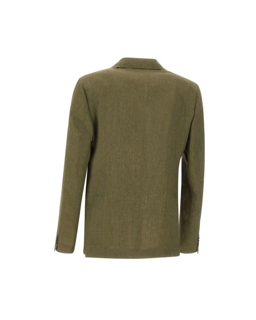 Brian Dales Green G36T Linen Blazer for men