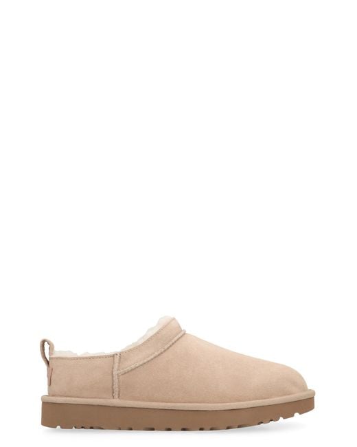 Ugg Brown Boots Classic Micro Cow Hide