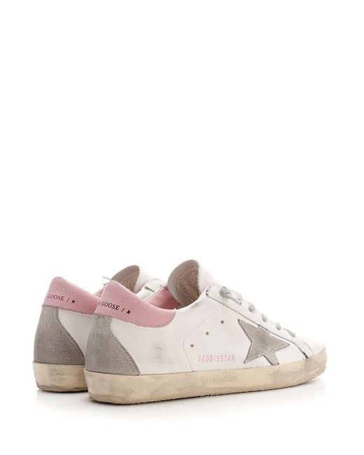 Golden Goose Deluxe Brand White "Super-Star Classic" Sneakers