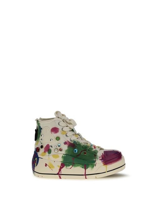 R13 Green High Top Sneakers